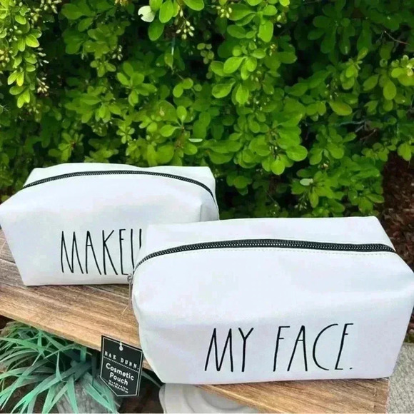NEW Cosmetic/Makeup/Travel Pouch/Bag by Rae Dunn - MY FACE - Picture 2 of 8